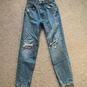 Zara mom jeans